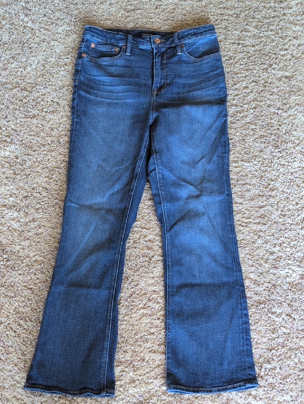 J. Crew Women's Dark Blue Bootcut Jeans